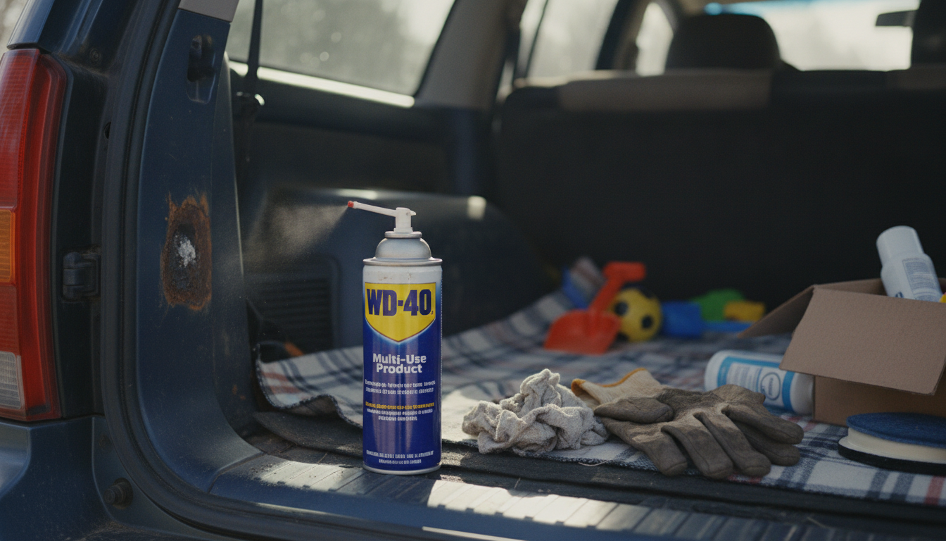 WD-40 on Car Body Rust: What It Can (and Can’t) Do