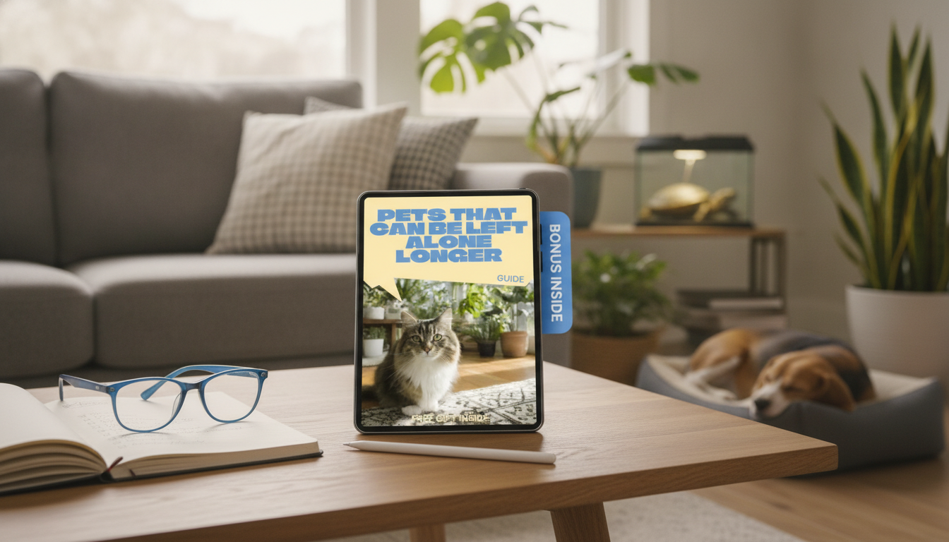 Best Pets for Busy People: Safe Alone-Time Options