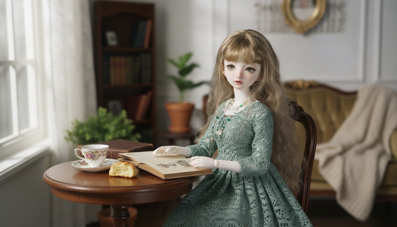 Cirra 1/4 BJD Fullset: Casual Vintage Resin Doll
