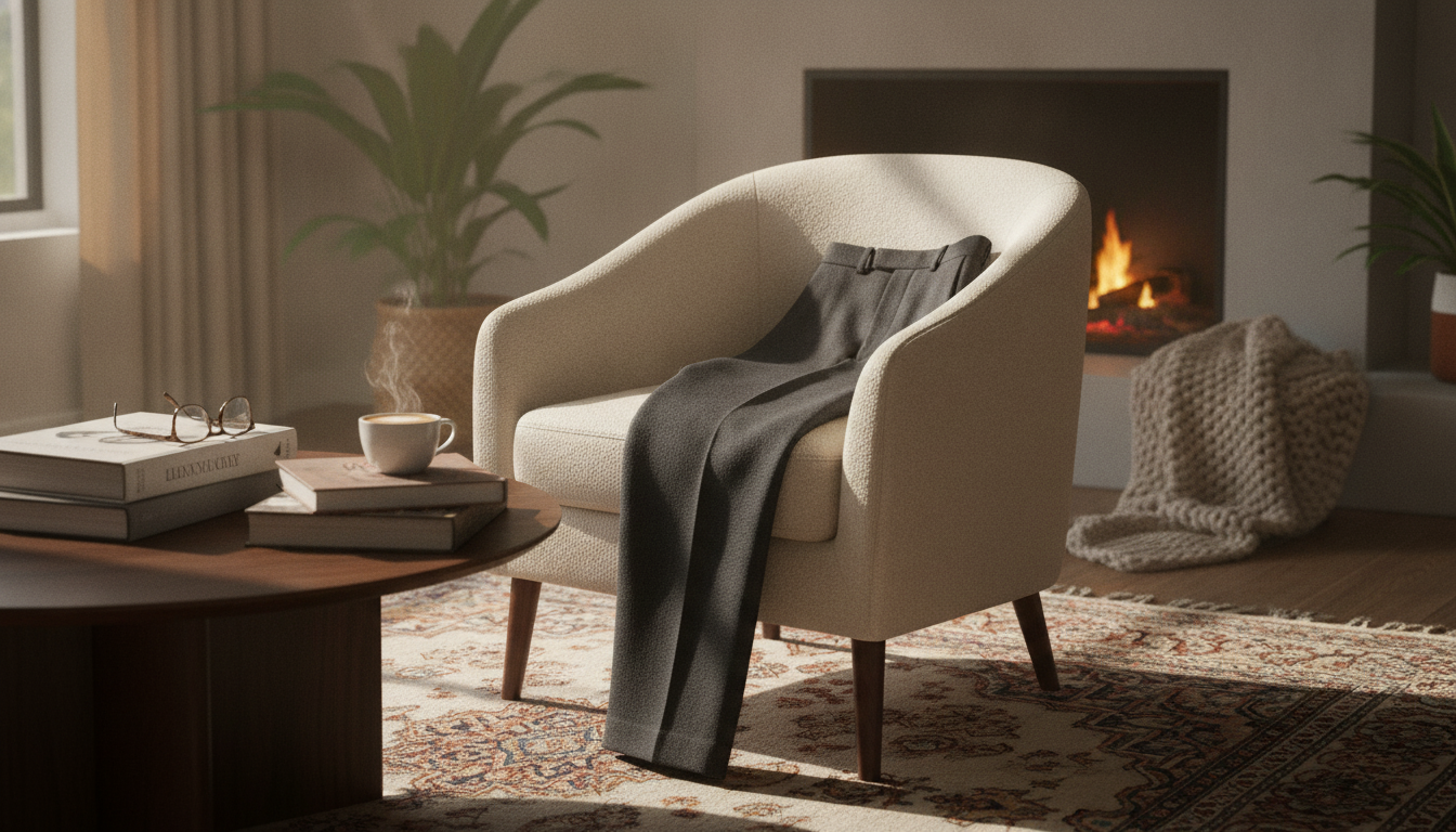 Fendi Cashmere Tailored Pants: Polished, Cozy Luxury
