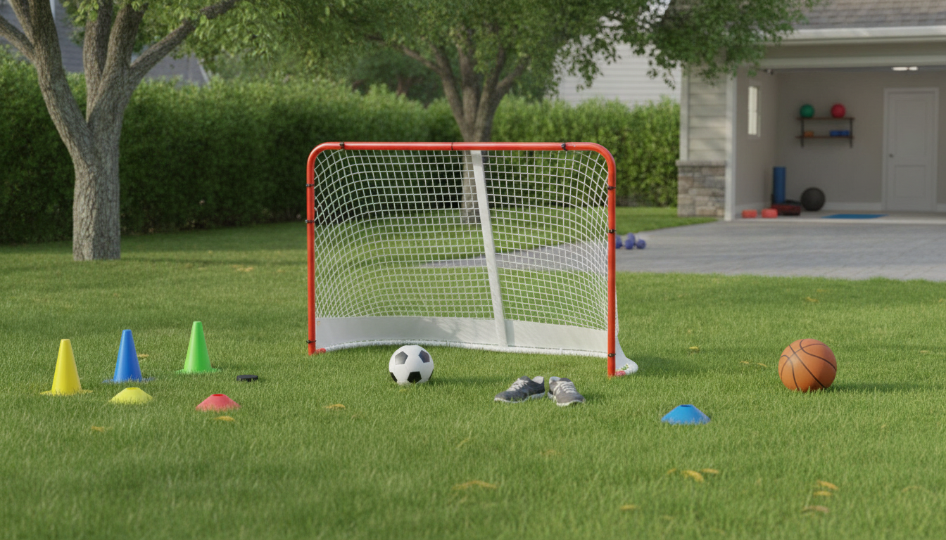 Indoor/Outdoor Training Net: Home, Gym & Backyard Drills