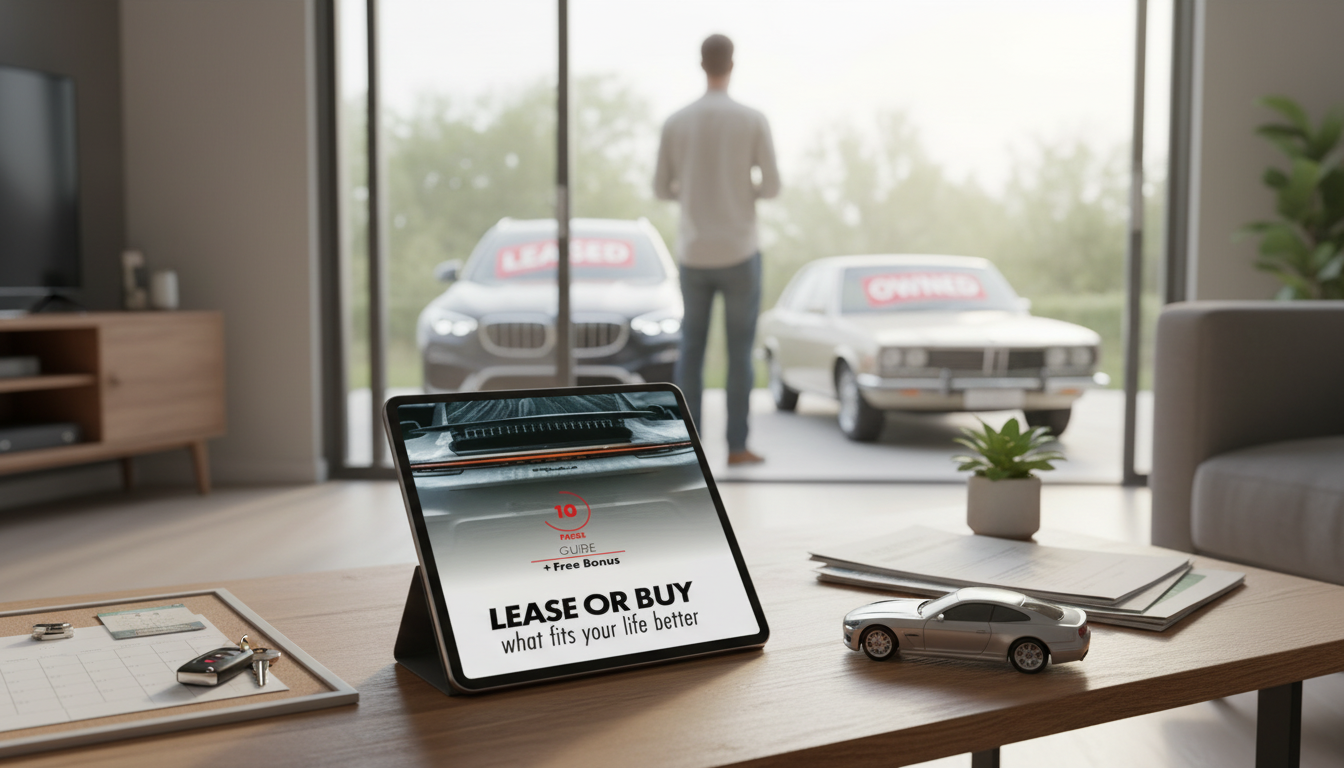 Lease vs Buy a Car: Choose What Fits Your Life