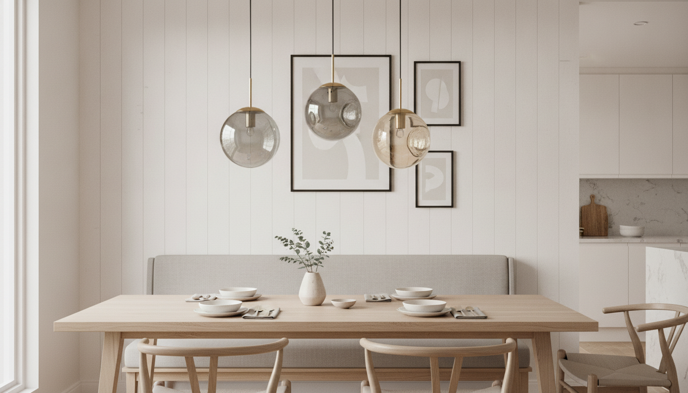 Nordic Glass Globe Pendant Tips for Dining & Kitchens