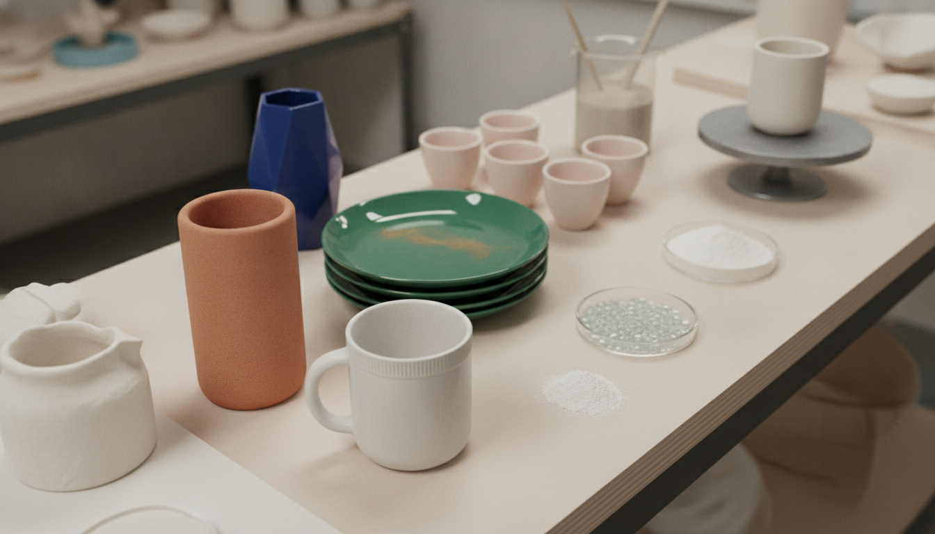 Modern Ceramics: Materials, Additives, and Types