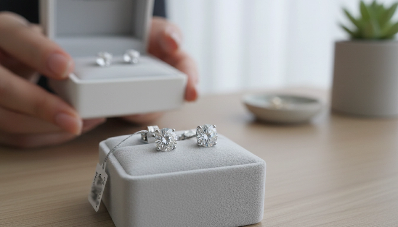 1 Carat Moissanite Earrings: Price Range & Tips