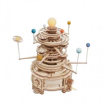 Build a Rotating Solar System Orrery Wooden Kit